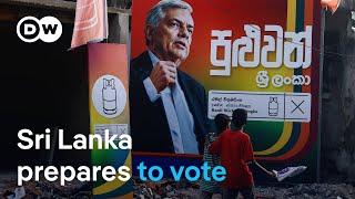 Sri Lanka's economic crisis looms large ahead of presidential election | DW News