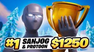 1ST PLACE DUO CASH CUP FINALS  ($1250)