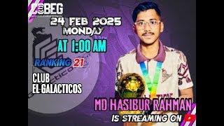 eFootball LIVE Friendly Match with Md Hasibur Rahman : El Galacticos | #live #efootball