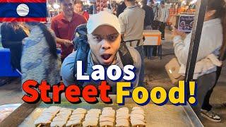 The Ultimate Vientiane, Laos Night Market Street Food Tour!