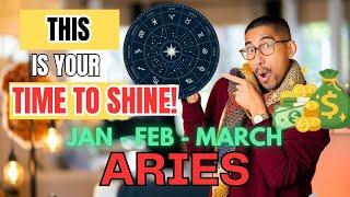 ARIES  THE YEAR YOU WILL SHINE!!  JANUARY - FEBRUARY - MARCH 2025 YEARLY PREDICTION