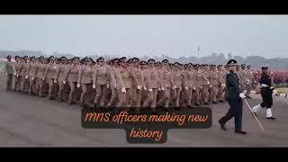 MNS Nursing Officers creating History