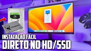 AGORA SIM! Como instalar o MacOS direto no HD/SSD em qualquer PC - Método Fácil