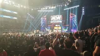 CM PUNK ENTRANCE RUN-IN AEW DYNAMITE 6/21/23