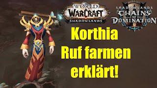 Korthia Ruf Guide - Archivarskodex, Vorstoß des Todes & Rift Durchlauf | WoW 9.1