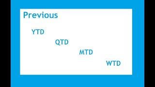 TABLEAU DATE CALCULATION --- PYTD-PQTD-PMTD-PWTD | Till Date Logics