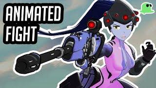 Widowmaker UNLEASHED (Overwatch Fight Animation)