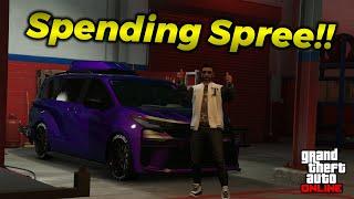 $20,000,000 SPENDING SPREE!! Buying ALL The New Content in the New GTA DLC!!!