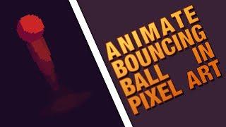 How to Animate a Bouncing Ball in Pixel Art