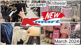 NEW IN KMART MARCH 2024 | UGG DUPES | NEW DRESSES | BARGAINS ️