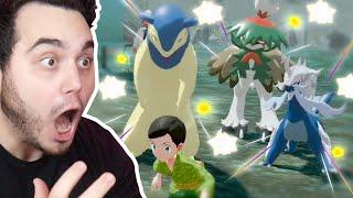 INSANE LUCK! ALL SHINY STARTERS and MORE in Pokemon LEGENDS ARCEUS!