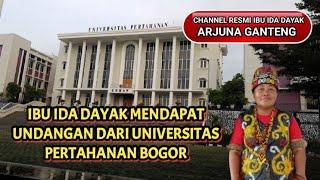 IBU IDA DAYAK MENDAPAT UNDANGAN DARI UNIVERSITAS PERTAHANAN