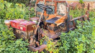 The Person Who Restored And Repaired This Antique Dump Truck Is A Genius // P1-Diesel Engine Repair