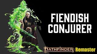 Pathfinder 2e Remaster Witch Build | Fiendish Conjurer