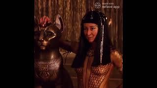 Sylvie dans "the scorpion King" Lol Wow tellement beau comme application Reface, fimigo etc...