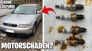 Fast MOTORSCHADEN durch Defekte Zündkerzen? | Audi A3 8L Zündkerzen Wechsel