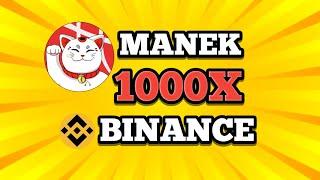 GRAND NEWS MANEKI PRICE PREDICTION 2025 || (BINANCE - COINBASE) LISTINGS || 1000X ???