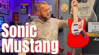 UNBOXING Squier by Fender Sonic Mustang Torino Red Review