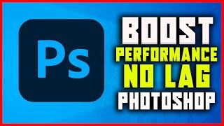 COME VELOCIZZARE E MIGLIORARE LE PRESTAZIONI SU PHOTOSHOP (NO LAG) TUTORIAL #photoshop #boost