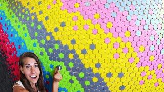 3,200 PopSockets! I Create a Giant Fidget Wall