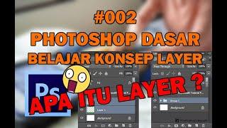 Belajar Pengenalan Layer di Photoshop - Belajar Photoshop dari Dasar #002