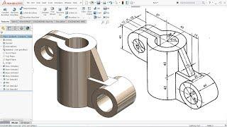 SolidWorks Tutorial for beginners Exercise 11