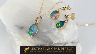 Australian Opal Jewelry Sets - Australian Opal Direct | Worldwide Shipping