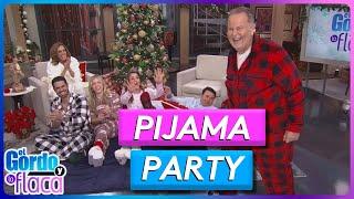 Lili Estefan and Raúl de Molina showed off their pajamas and exchanged Christmas gifts | GYF