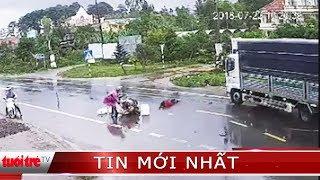  Tin mới nhất | Ba người đi trên xe máy va chạm bị xe tải tông thương vong