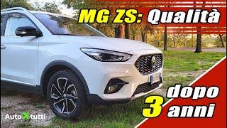 MG ZS: DOPO 3 ANNI di utilizzo - Finiture, carrozzeria e interni - #mg