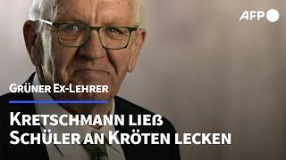 Grünen-Politiker Kretschmann ließ Schüler an Kröten lecken | AFP