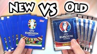 TOPPS EURO 2024 PACKS VS PANINI EURO 2016 PACKS | Pack Battle Opening | New VS Old | Topps VS Panini