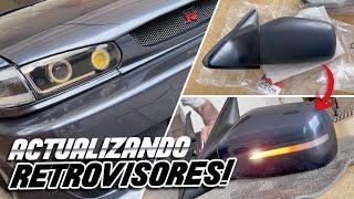 MODIFYING TSURU REARVIEW MIRRORS, INDICATOR AND DRL LIGHT! | CESAR FLOWERS #cyberpolo #widebody