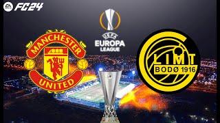 FC 24 | Manchester United vs Bodo/Glimt - UEFA Europa League UEL - PS5™ Full Gameplay