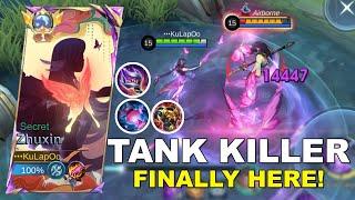 Zhuxin The Tank Killer " Finally Here " | Zhuxin Best Build | Mobile Legends
