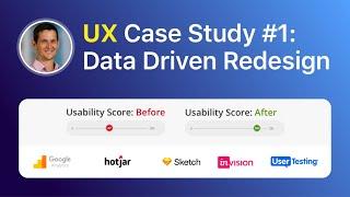 UX Design Case Study: How to redesign an existing website using real user data