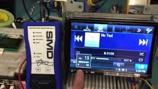 DD-1 vs Oscilloscope vs $1300 Alpine INE-Z928HD headunit brand new out of the box.