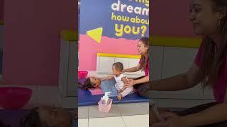 SAMANTHA DAN ADIK AUDREY SPA COKELAT  #shorts #short #viral  #viralshorts #viralvideo