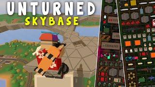 Largest & Most Stacked Skybase Raid - Unturned Modded