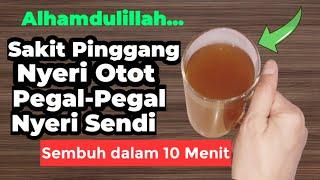 POWERFUL DRINK!  - Overcome Joint Pain, Back Pain, Aching Muscle Pain Healed in 10 Minutes