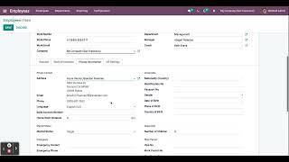 Odoo 15 Employees Module