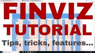 Finviz Tutorial for Value Investors and Beginners