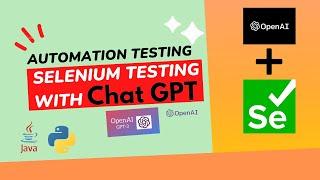 Selenium Automation Testing Using ChatGPT and #openai | #chatgpt  Generate #selenium Code Just 1min