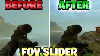 FOV SLIDER FOR MODERN WARFARE 2 (All Platforms)