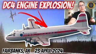 N3054V DC-4 Alaska Crash 23 April, 2024