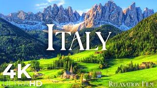 Italy 4K • Relaxation Film with Meditation and Healing Music • 4K Video UltraHD