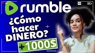 ¿Qué es Rumble  y como GANAR dinero en ella?