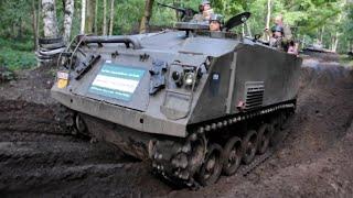 M75 APC on the move