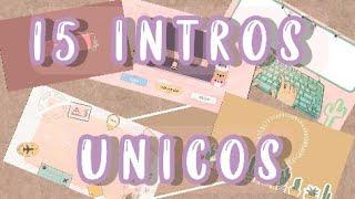 15 INTROS AESTHETIC (gratis 4k) únicos ||Jennipher