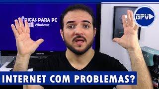 Tenho Internet mas meu PC não Conecta, Veja como Resolver!